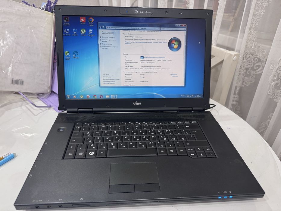 Продам ноутбук fujitsu
