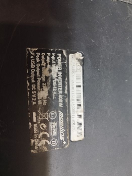 Invertor auto 12v - 220v 400w pur sinus