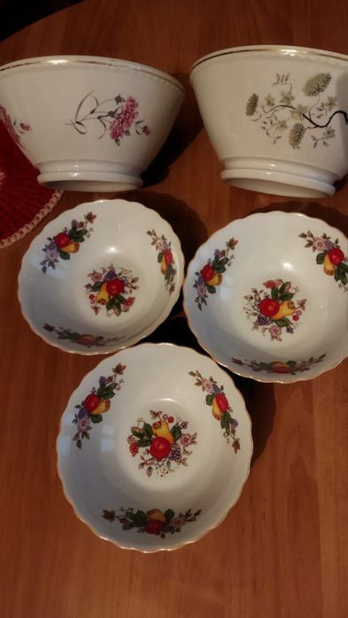 Тарелки глубокие Чехословакия и салатники