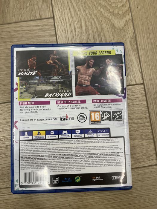 Ufc 4 для PS4 диск