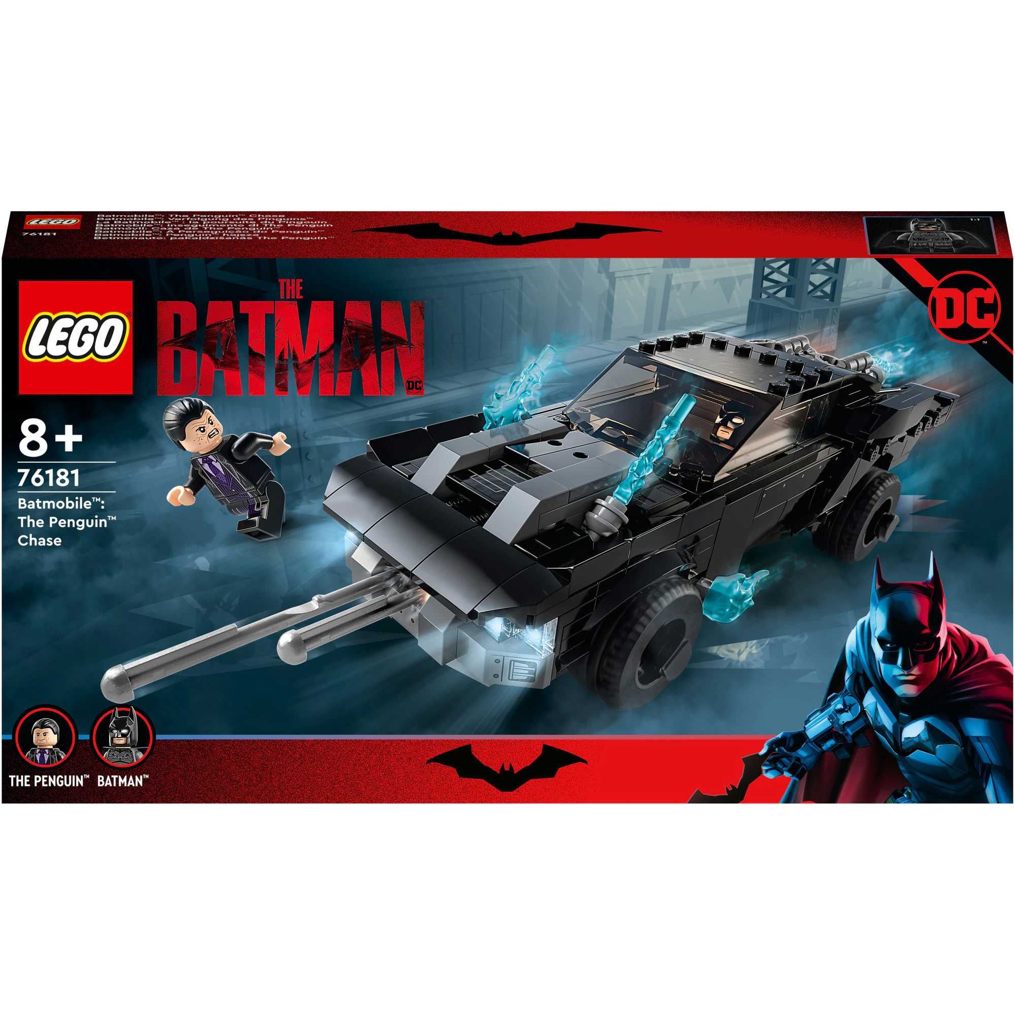 Lego 76181 Super Heroes Batmobile Urmarirea lui Penguin, sigilat