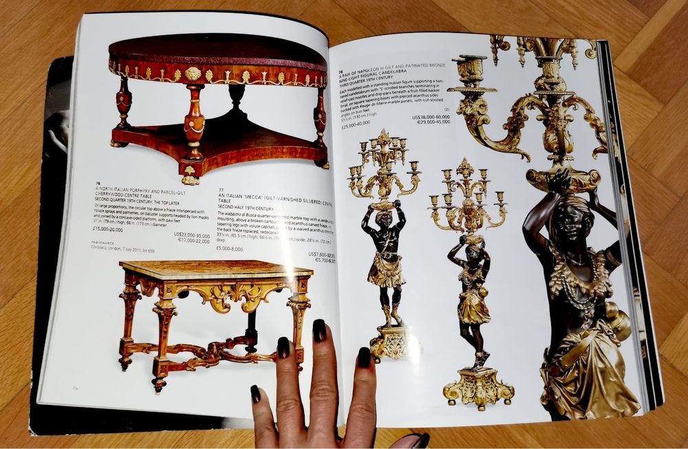 Каталог книга на търг Кристи  Лондон за разпродажба аукционен   !