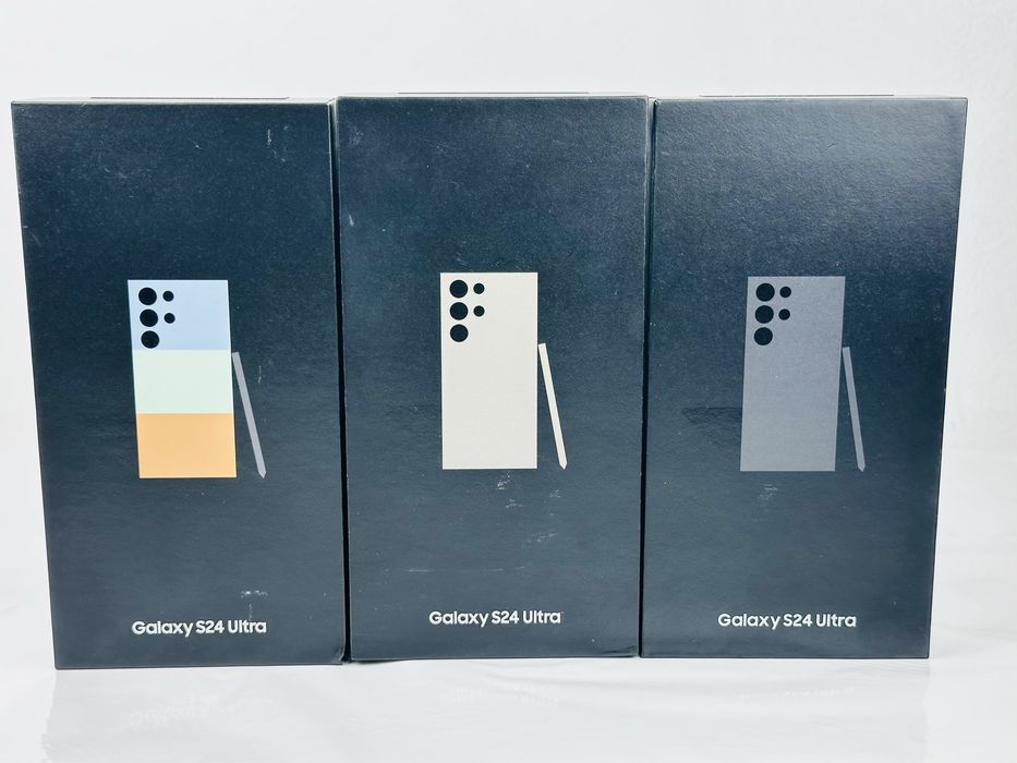 НОВ! Samsung Galaxy S24 Ultra 5G 256GB Black / Grey / Yellow / Violet