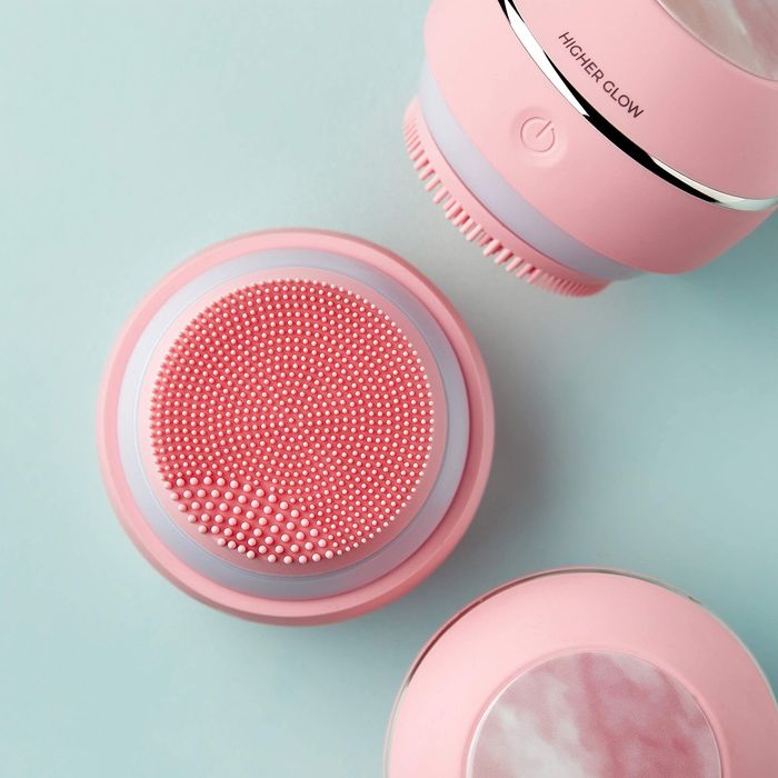 Силиконова почистваща четка за лице с висок блясък 3D звукова вибрация