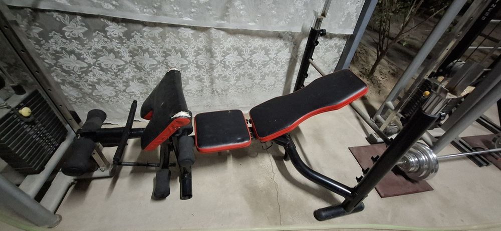 Лежак для дома Для сада и зала Тренажер многофункционал lejak trinajor