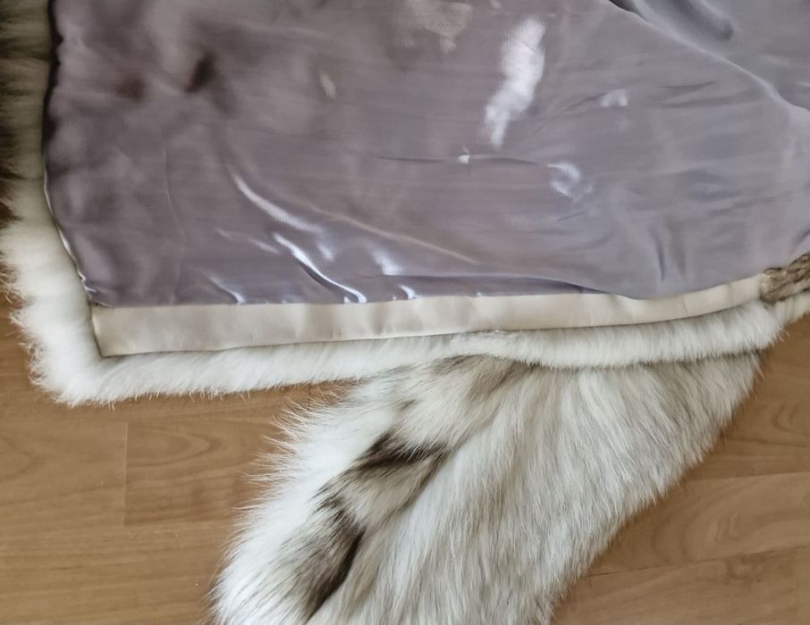 Palton din blana naturala M