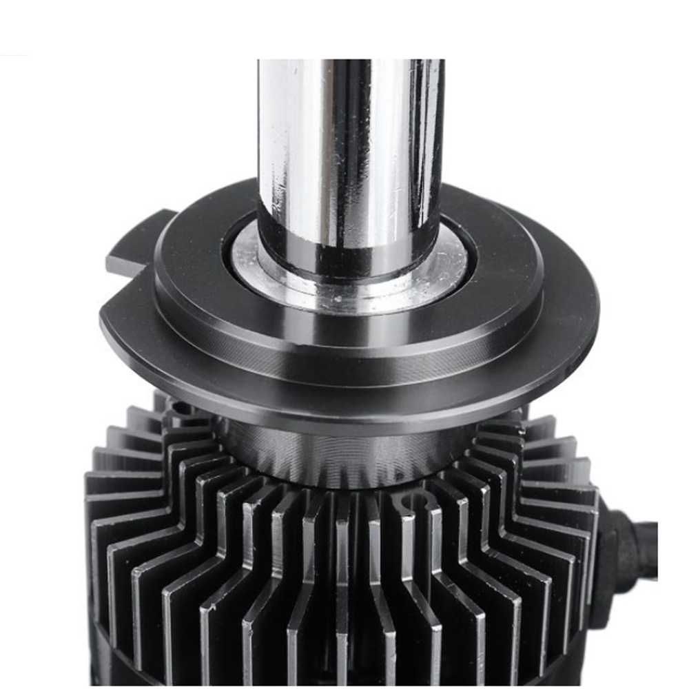 Комплект 3D CSP LED крушки за фарове H7, 12V 100W, 20000 lm, Canbus
