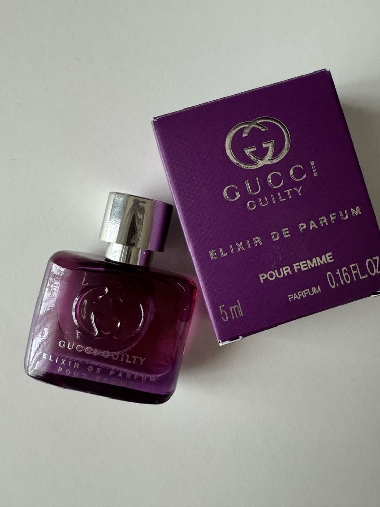 Мини парфюм Gucci guilty Elixir de parfum 5ml