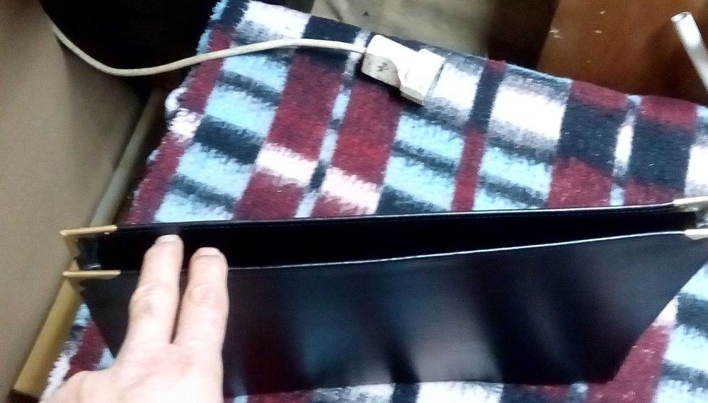 Папка черна, органайзер за документи 39/27см