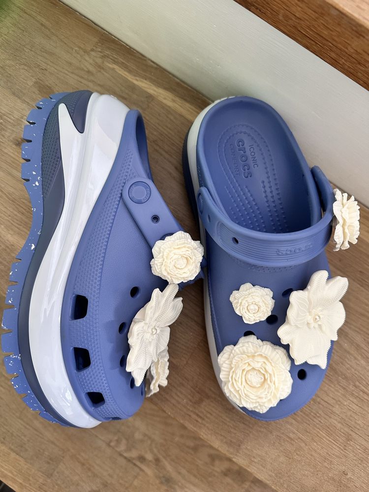 Чехли Crocs Mega Crush Clog нов + подарък Jibbitz