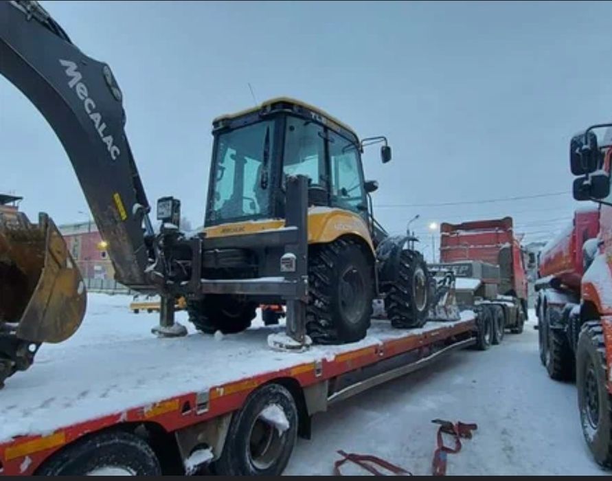 Колёсный экскаватор погрузчик