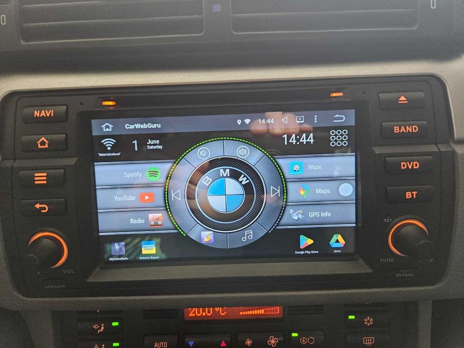 BMW E46 Seria 3 316i Radio Android,Carlig Demontabil Original