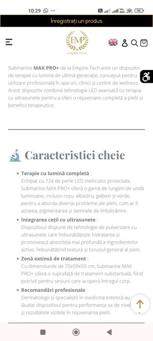 Empire tech submarine max pro+