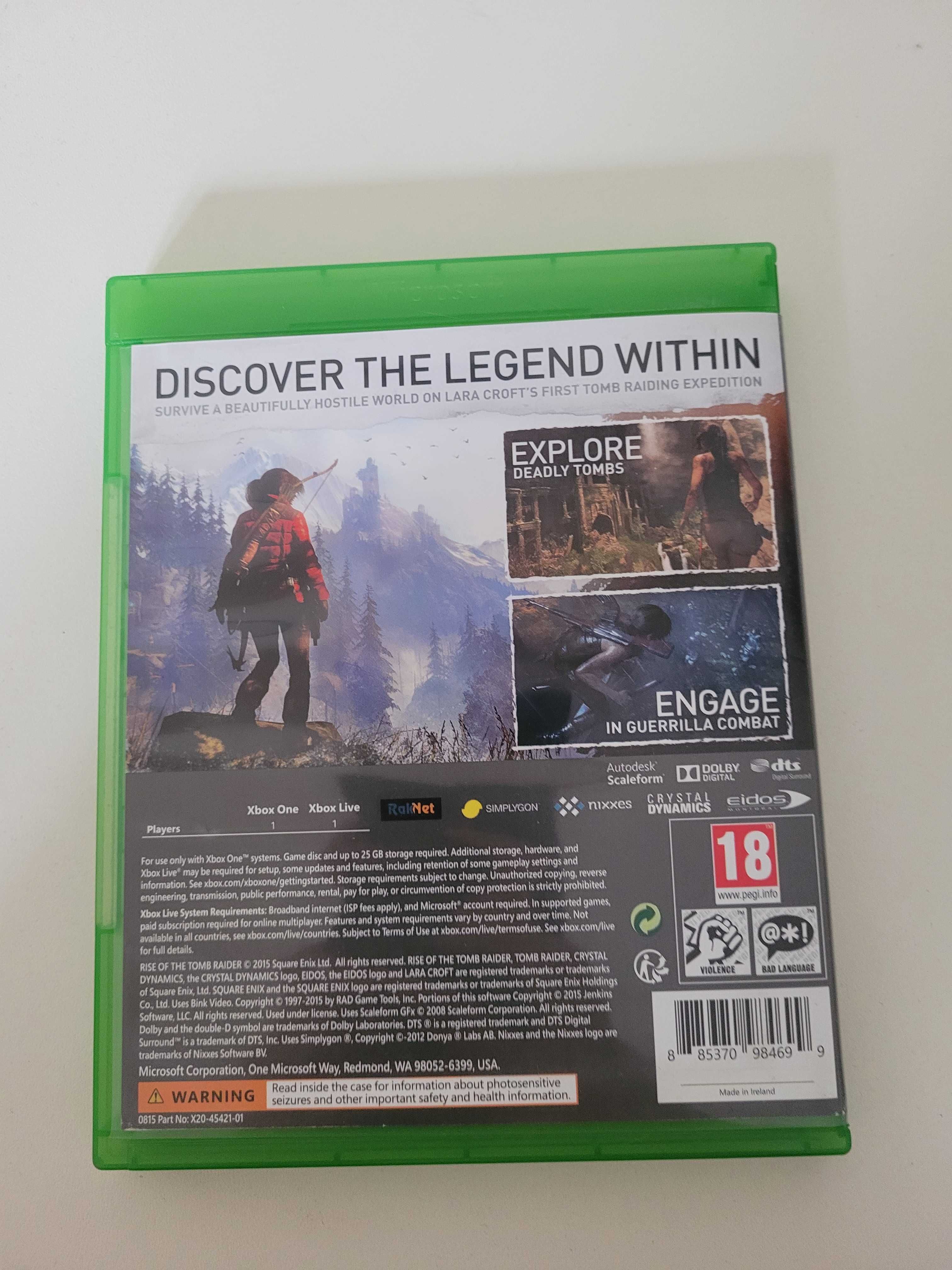 Joc video Rise of The Tomb Raider XBOX ONE