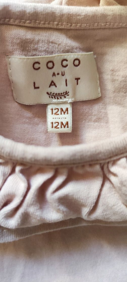 Лот дрешки/Красиви памучни комплекти бебешки H&M 6-9мес., 9-12 мес. П