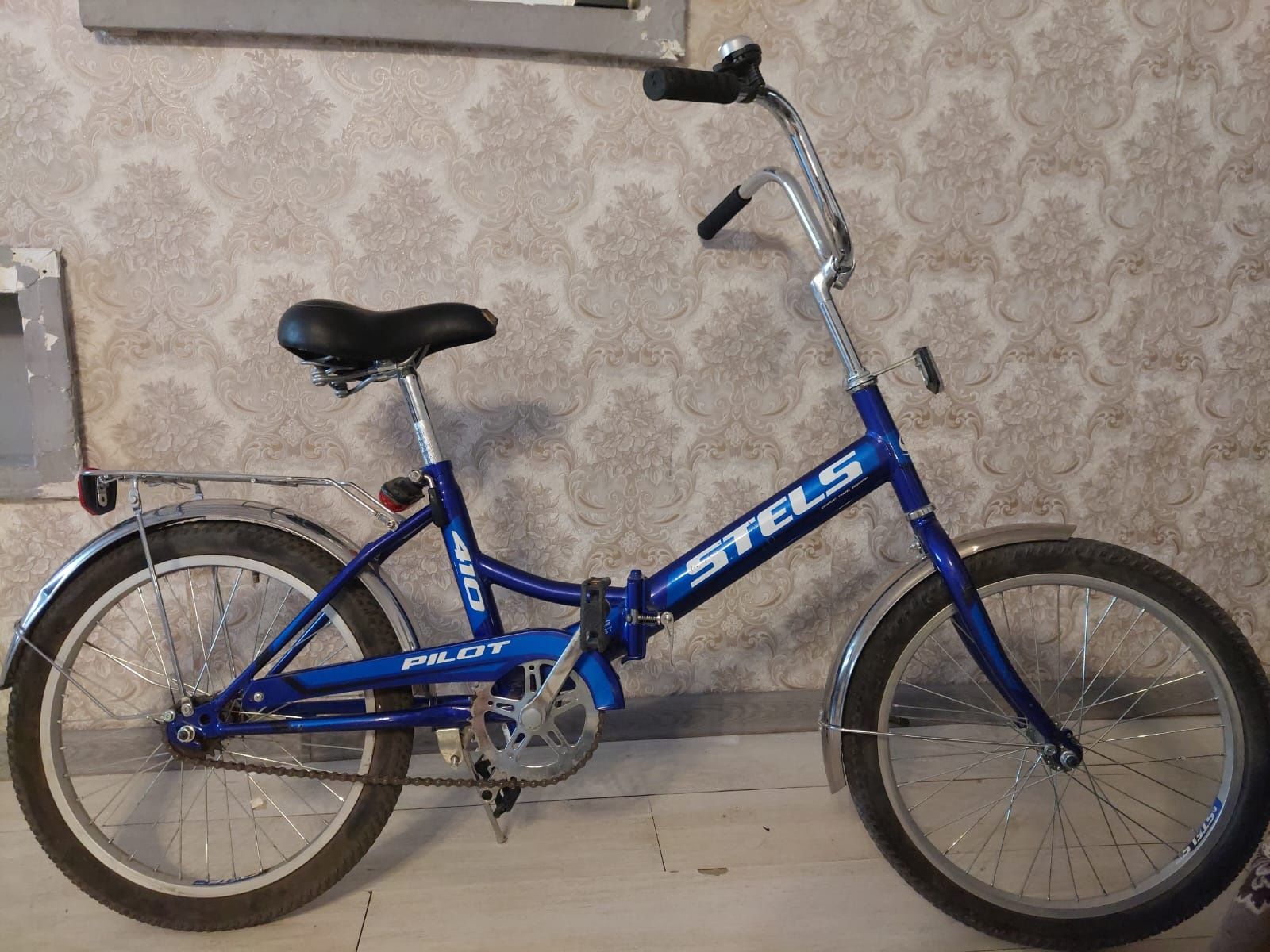Велосипед синий STELS