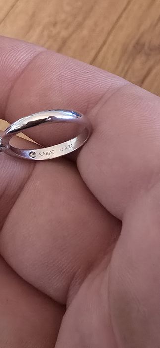 Inel aur 18 k Rabat okazie rară