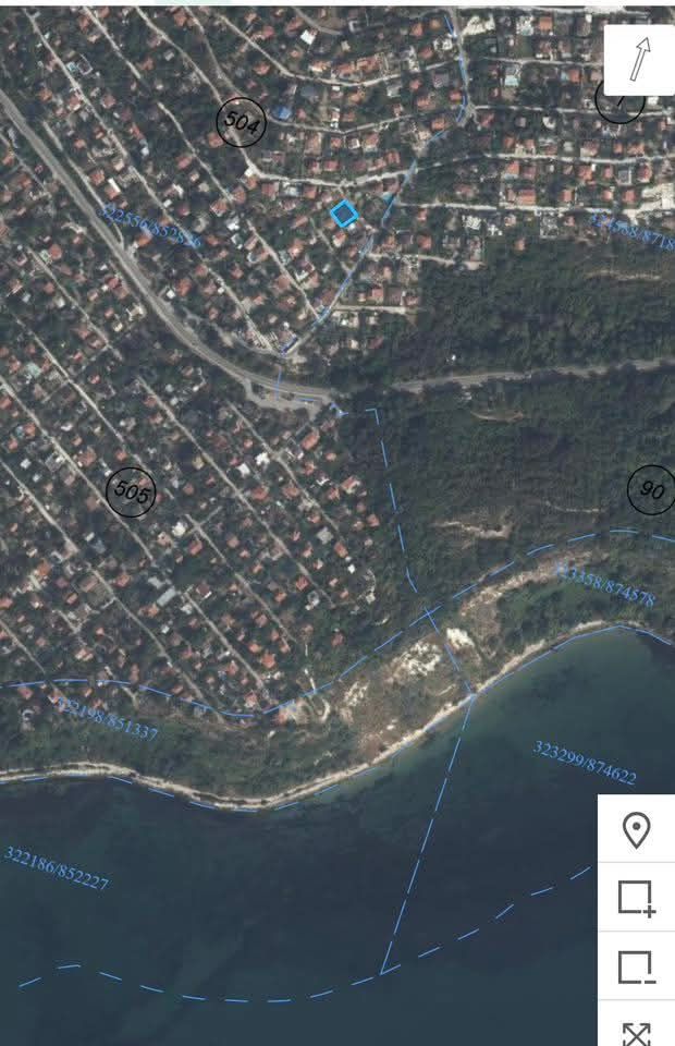 Урегулиран поземлен имот с 180° морска панорама към к.к. Албена