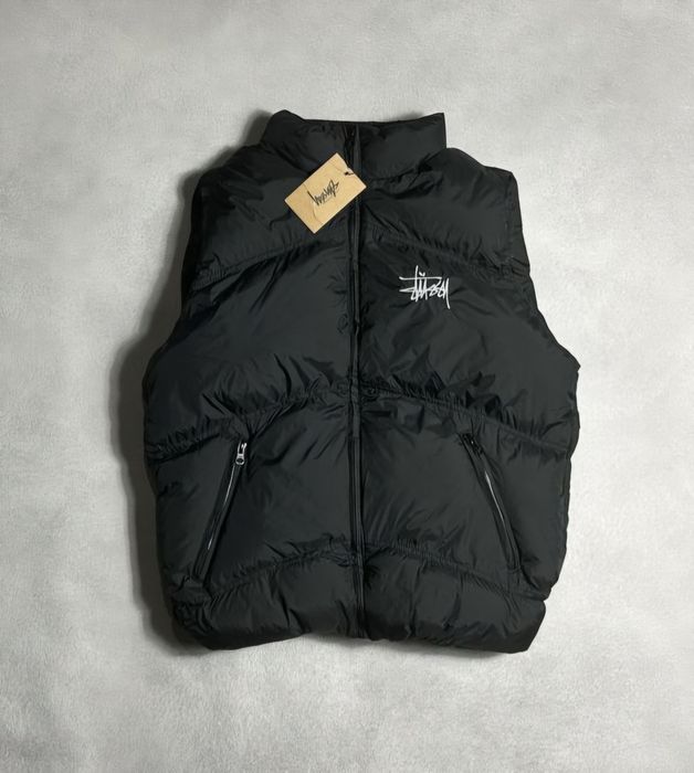 Елек Stussy Unisex Graffiti Puffer Vest, M-размер