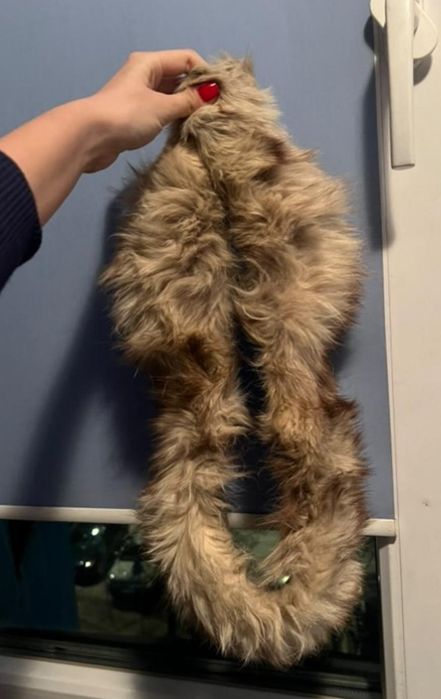 Guler vulpe polară blana naturala