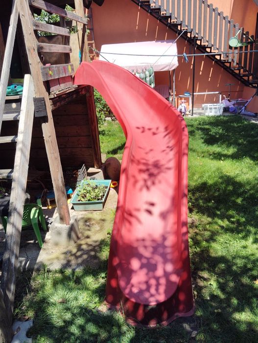 Tobogan curbat,stare bună