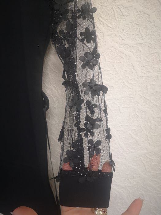 Rochie eleganta fetita negru