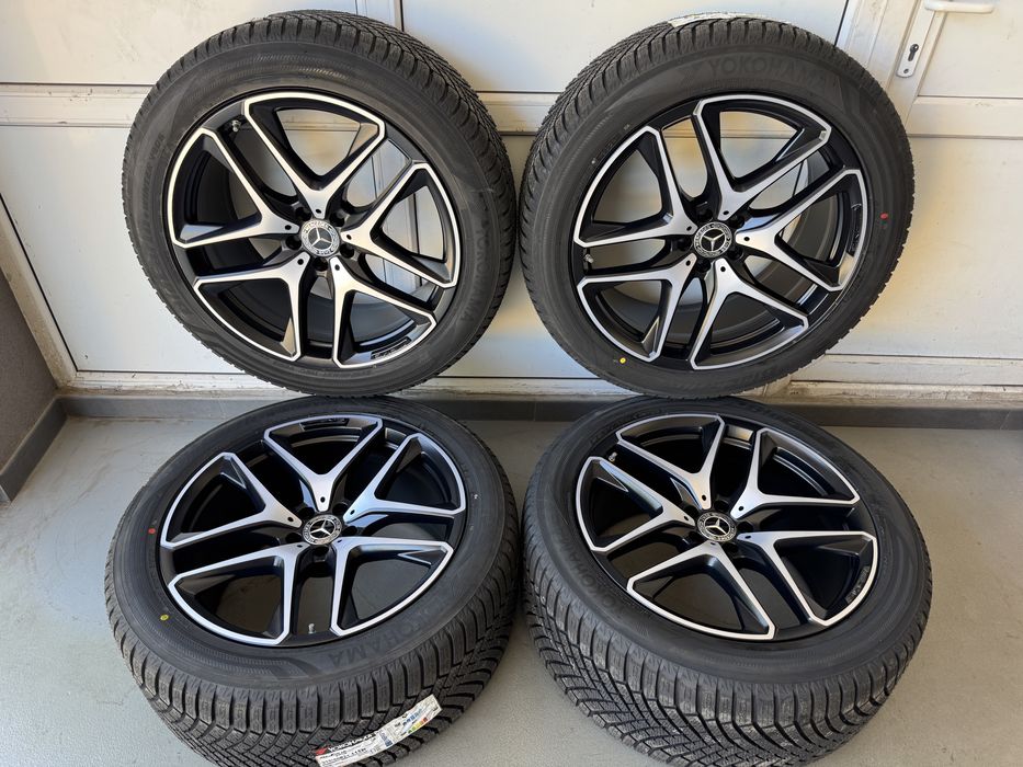 Jante Originale Mercedes AMG R21 GLE 53AMG 63AMG W167 cu iarna noi