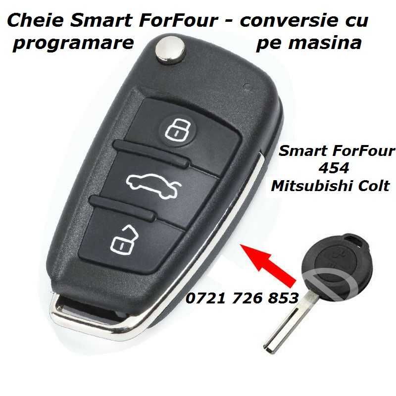 Programare cheie SMART ForTwo ForFour Roadster sincronizare chei