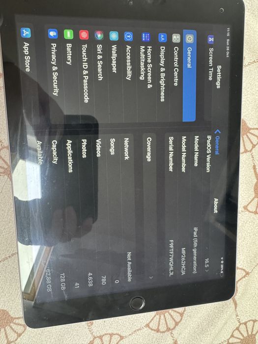 Ipad generatia 5, 128GB, Wifi+cellular