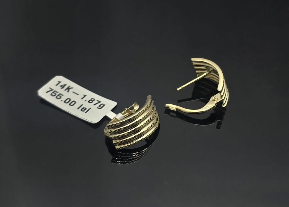 Cercei aur 14k 1.87gr