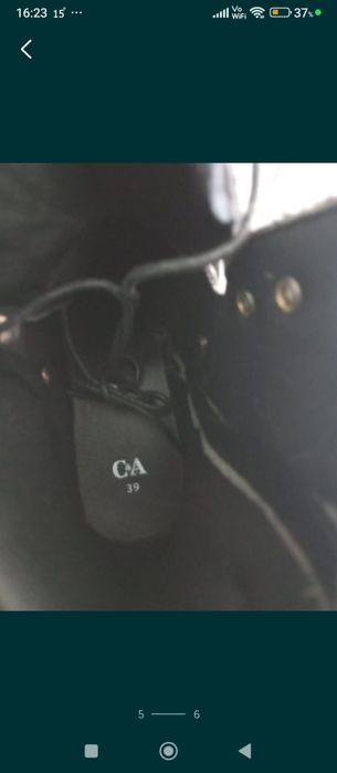 Ghete noi mărimea 39, marca C&A