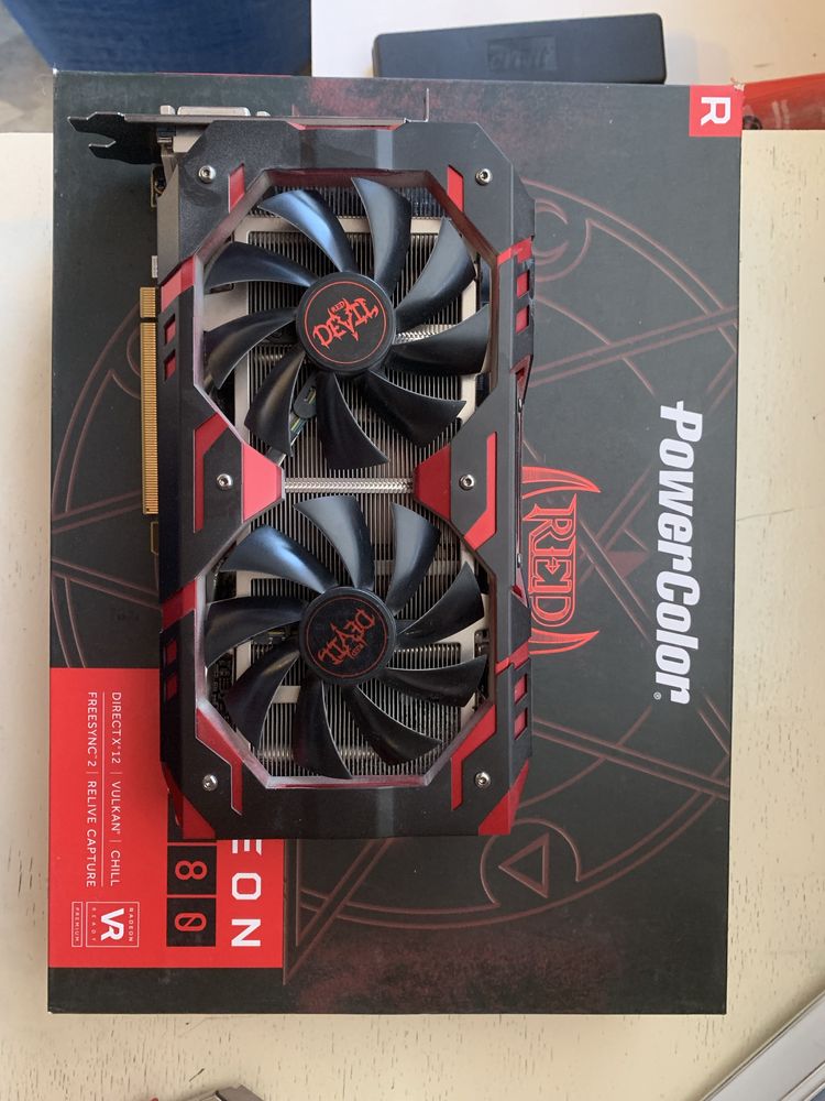 Видеокарта Rx 580 red devil 8GB