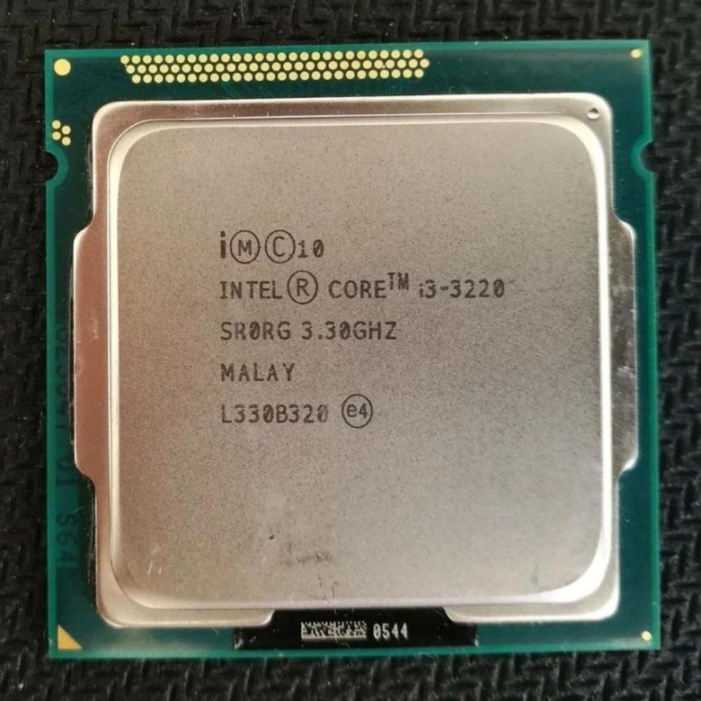Процессор I3 3220 в полностью исправном состоянии