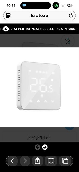 Meross MTS200 termostat incastrabil doza