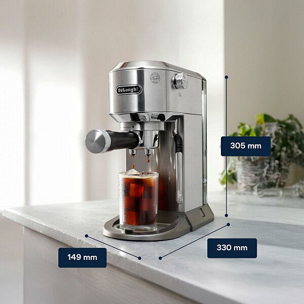 Кофеварка рожковая DeLonghi Dedica EC890