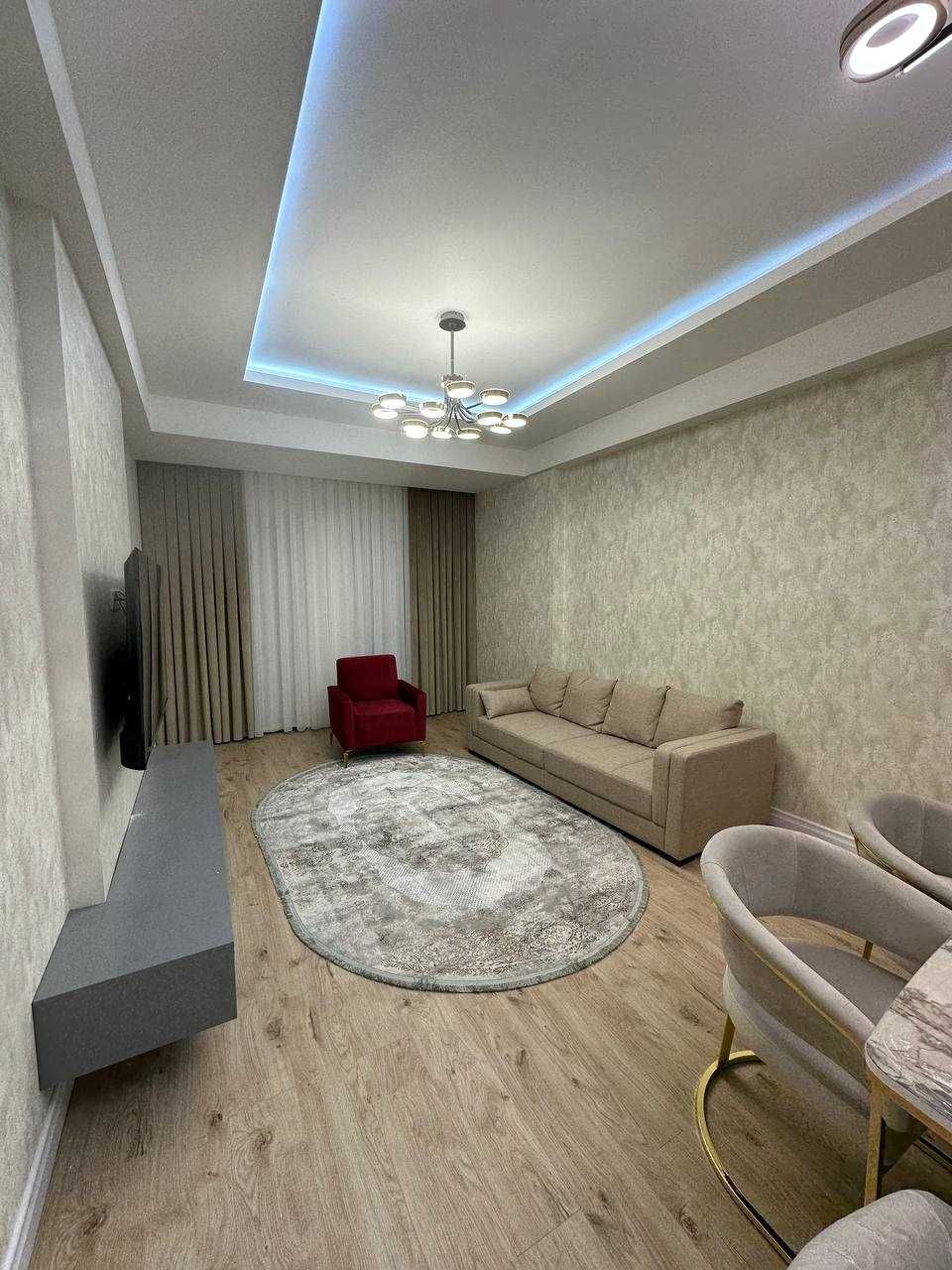 Tashkent City Boulevard 3 комнатная с мебелью и техникой Успейте