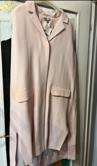 Rochie stil tux tuxedo import UK ASOS marimea XL 16 roz pudra 199 RON