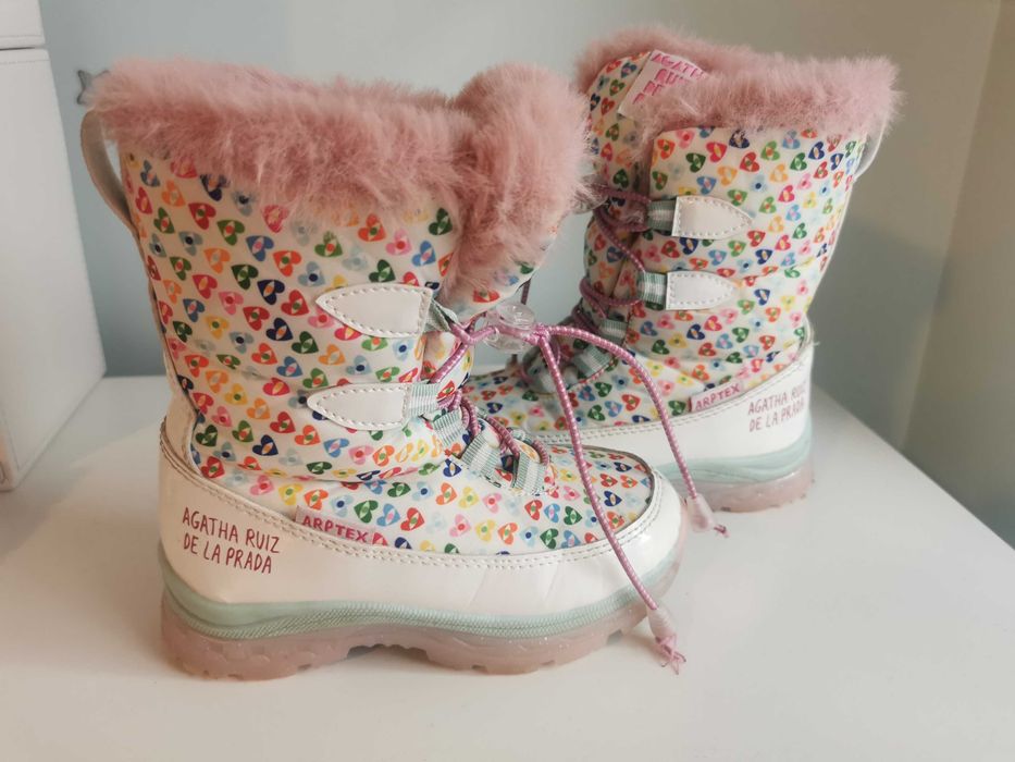 Cizme iarna impermeabile copii 27