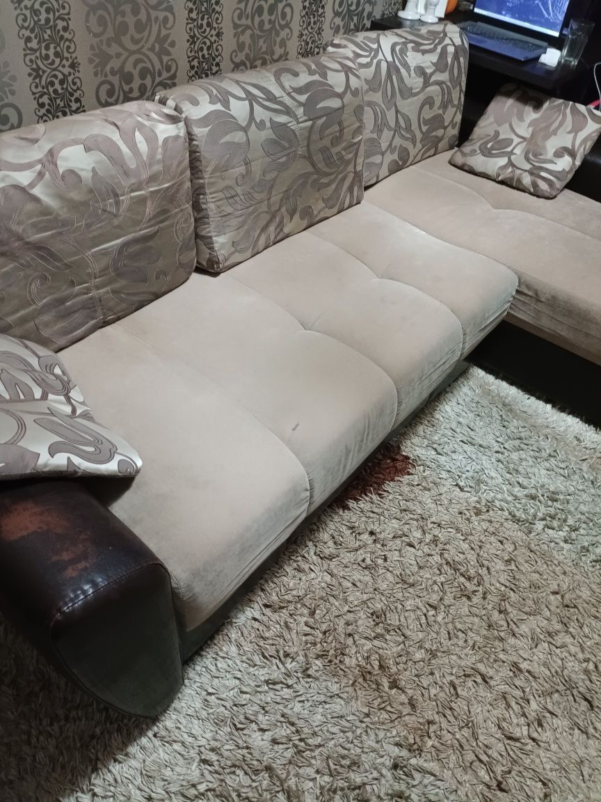Угловой диван, раскладной