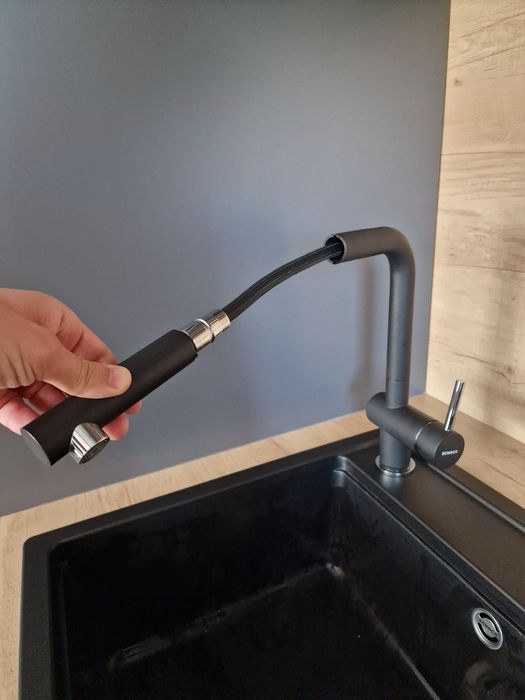 Baterie chiuveta Shock neagra