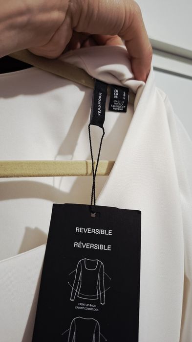Bluza alba Vero Moda L