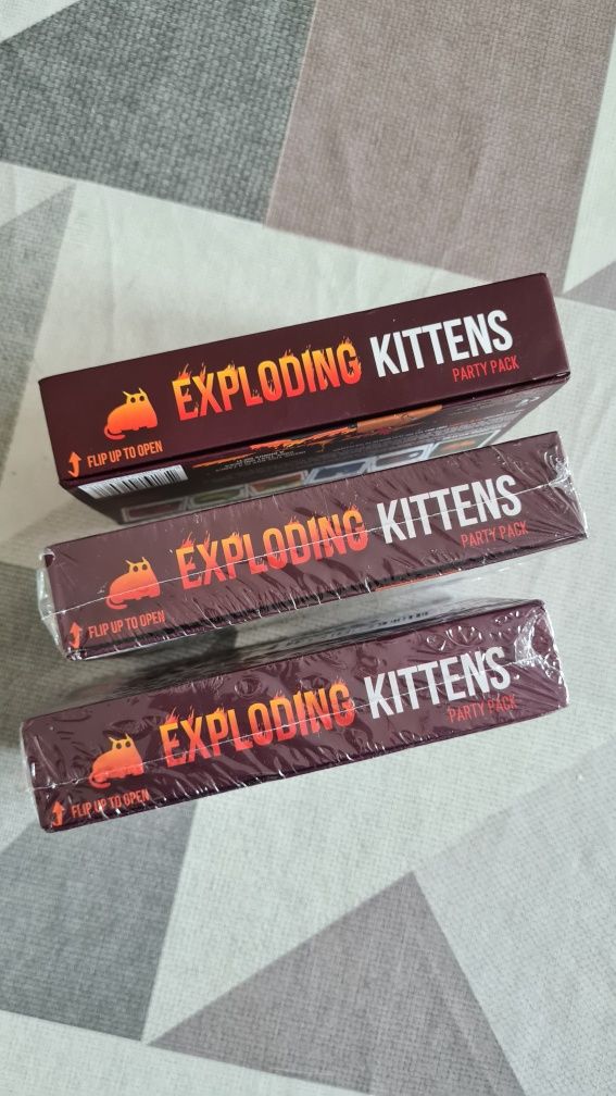 Експлодиращи котета парти + разширения / Exploding kittens НОВИ