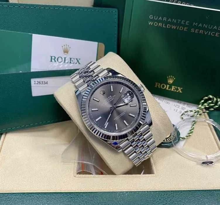 Rolex Datejust 41mm сив циферблат 3235