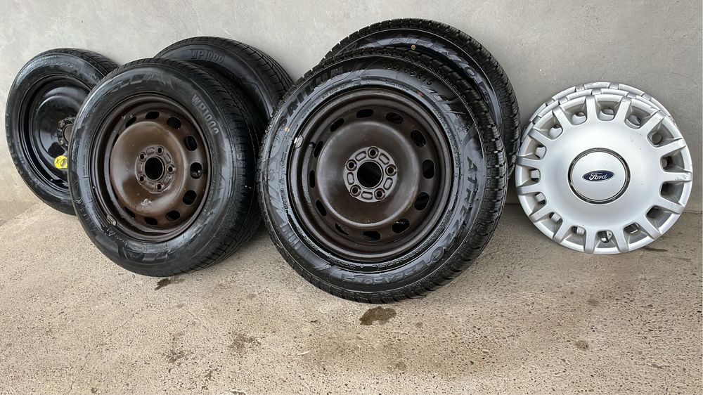 Roate de rezerva Ford Focus si Roti echipate de iarna 195 65 R15