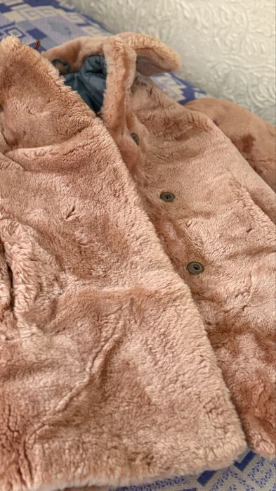 Шуба натуральная цигейка