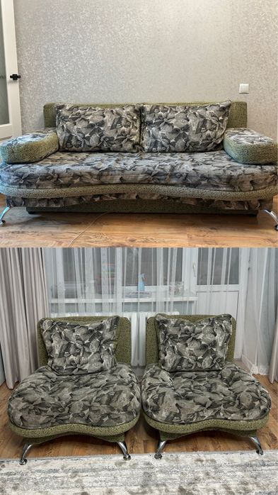Диван с креслами