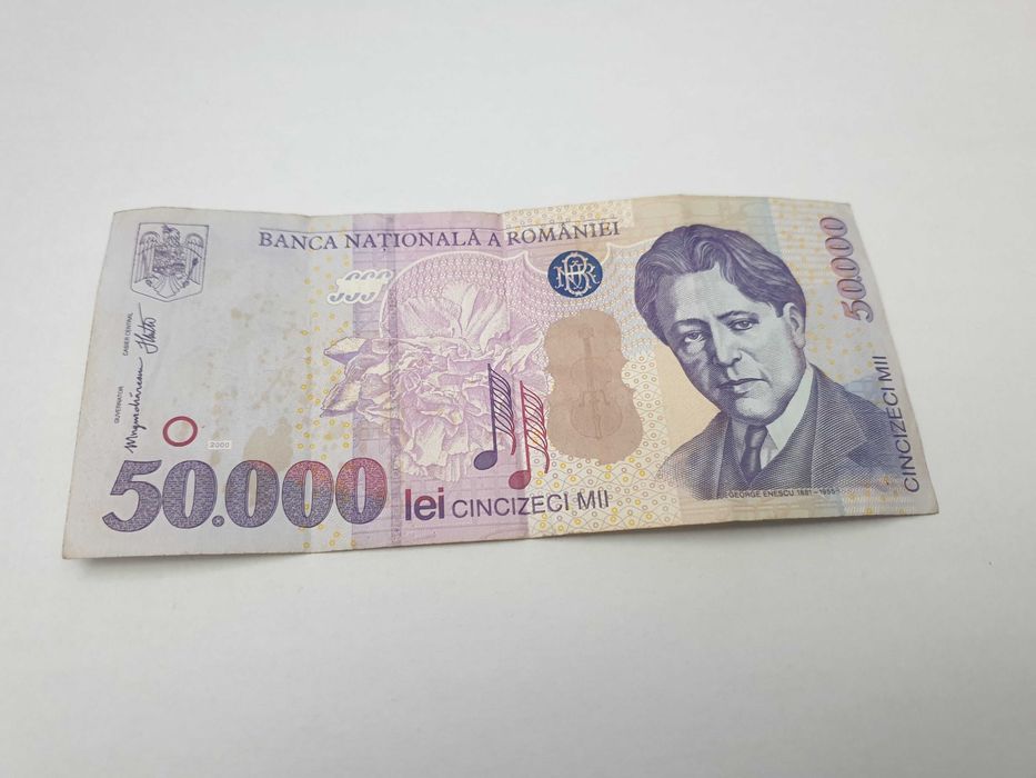 Bancnota 50.000lei anul 2000