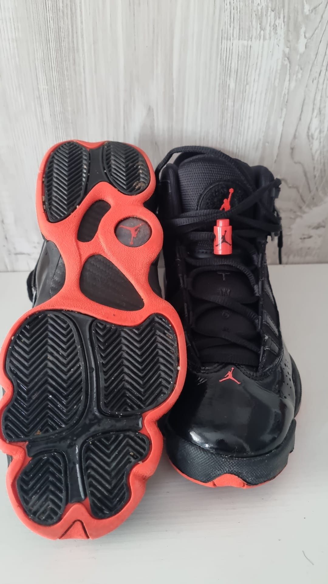 Nike Air Jordan 6 Rings Black Infrared marime 40