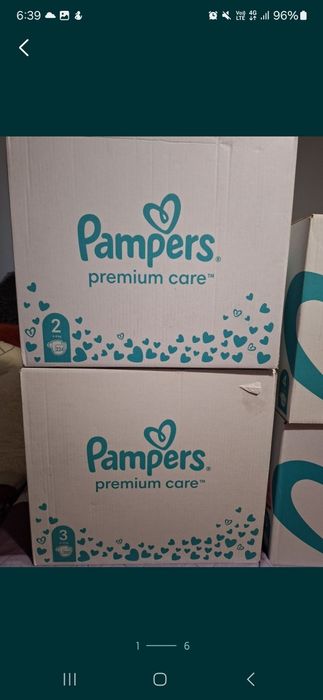 Pampers premium care marimea 2,3,4,5 si 6