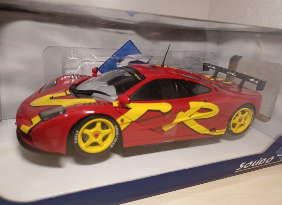 MC laren F1 GTR 
Scara 1:18
Produs SOLIDO
Material metal+plastic

Poze